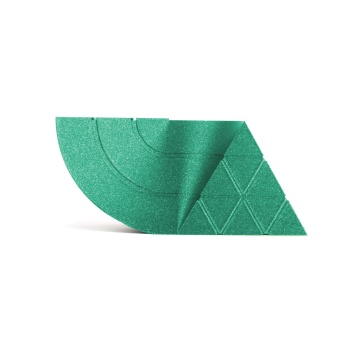 Mostra printata din filament 1.75 mm SmartFil PLA Glitter Green (verde) 1kg - Filamente3D.ro
