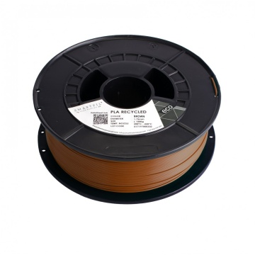 Filament 1.75 mm SmartFil PLA RECYCLED Brown (maro) - RAL 8023 - 1kg