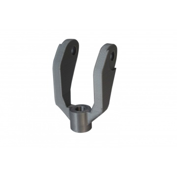 Piesa printata din filament 1.75 mm SmartFil PLA RECYCLED Grey / Silver (gri / argintiu) 1kg - Filamente3D.ro