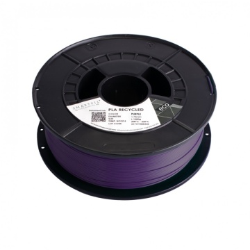 Filament 1.75 mm SmartFil PLA RECYCLED Purple (violet) - RAL 4007 - 1kg