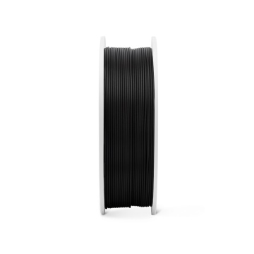 Lateral rola de filament Fiberlogy Matte PLA Black 850g - Filamente3D.ro