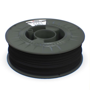 Filament 1.75mm FormFutura Bulk PLA Matt Black (negru) 1kg