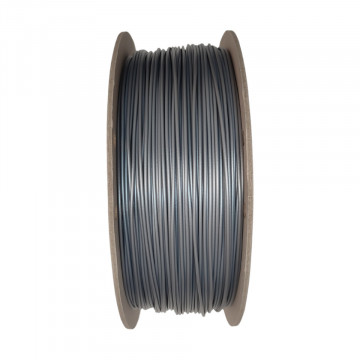 Lateral rola reala filament 1.75mm FormFutura EasyFil ePLA Grey Aluminium 1kg - Filamente3D.ro