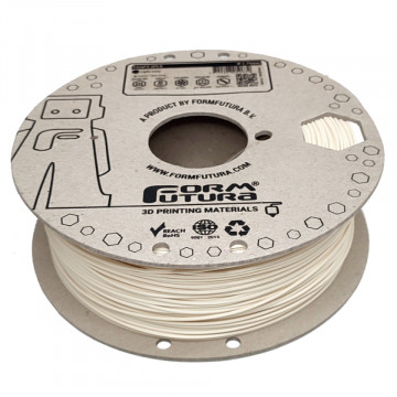 Rola reala de filament 1.75mm FormFutura EasyFil ePLA Light Ivory 1kg - Filamente3D.ro