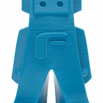 Statueta Fil printata 3D din filament 1.75mm FormFutura ReForm rPET Light Blue (albastru deschis) 1kg - Filamente3D.ro