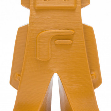 Statueta Fil printata 3D din filament 1.75mm FormFutura ReForm rPLA Caramel (galben) 1kg - Filamente3D.ro