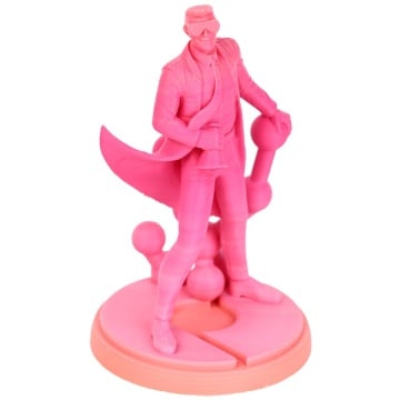 Om de stiinta Polyman printat din filament Polymaker Panchroma PLA Gradient Matte Spring 1kg - Filamente3D.ro