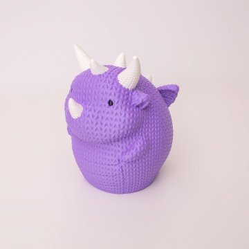 Jucarie monstru printat din filament Polymaker Panchroma Satin Purple 1kg - Filamente3D.ro