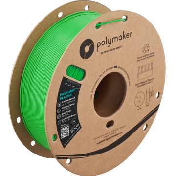 Filament 1.75mm Polymaker PLA Pro - High Speed Tough PLA Green (verde) 1kg