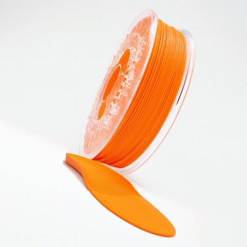 Filament 1.75mm Recreus FilaFlex 95A Foamy Orange (portocaliu) - 95A ... 70A - 750g