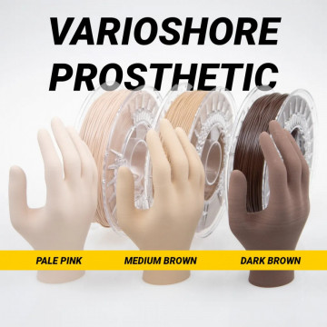 Mana in diverse culori filament ColorFabb Varioshore TPU Prosthetic - Filamente3D.ro