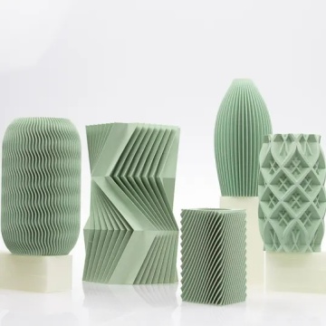 Vaze printate din filament ColorFabb Vibers PLA Pastel Green 750g - Filamente3D.ro