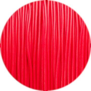 Detaliu filament Fiberlogy FiberFlex 40D Red 850g - Filamente3D.ro