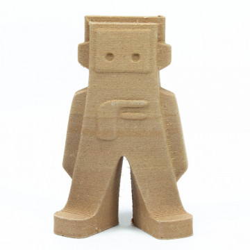 Statueta Fil printata 3D din filament FormFutura EasyWood - Birch (mesteacan) 500g - Filamente3D.ro