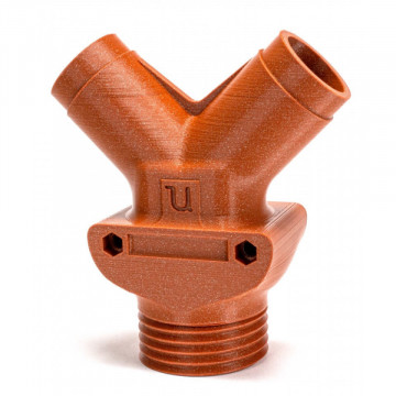Conector printat 3D din filament FormFutura Galaxy PLA - Mercury Brown (maro) 750g - Filamente3D.ro