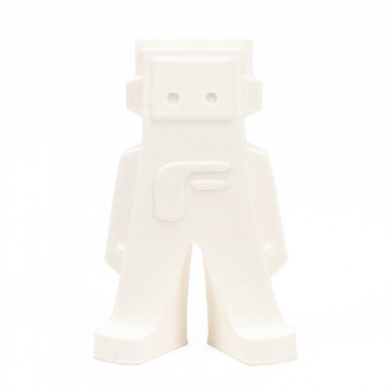 Statueta Fil printata 3D din filament FormFutura TitanX - White (alb) 750g - Filamente3D.ro