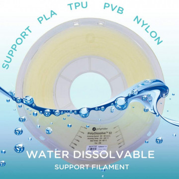 Compatibilitatea filamentului Polymaker PolyDissolve S1 PVA 750g cu alte filamente - Filamente3D.ro