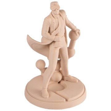 Omul de stiinta Polymaker printat in filamentul Panchroma Matte PLA Army Beige - Filamente3D.ro