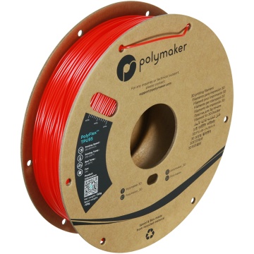 Filament Polymaker PolyFlex TPU-95A Red (rosu) 750g