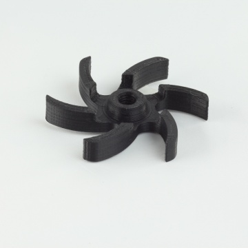 Pale ventilator printat 3D din filament Polymaker PolyMide CoPA Black 750g - Filamente3D.ro