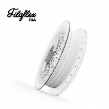 Filament Recreus FilaFlex 70A White (alb) 500g si text - Filamente3D.ro