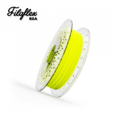 Filament Recreus FilaFlex Original 82A Fluor (verde fosforescent) 500g si text - Filamente3D.ro