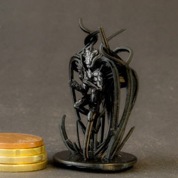 Statueta printata din rasina AmeraLabs AMD-3 Black - Filamente3D.ro