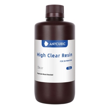 Sticla de rasina Anycubic High Clear Resin 1kg - Filamente3D.ro