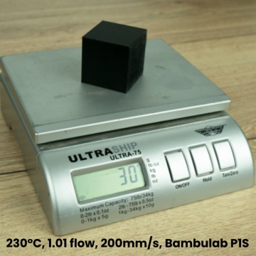 Rezerva de filament ApolloX Foaming White - 1.75mm, 500g - compatibila role BambuLab si AMS_greutate_30g - Filamente3D.ro