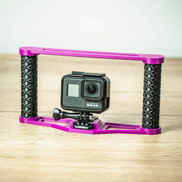 Piesa Go Pro printata din rezerva filament 1.75mm FormFutura ReFill PLA Signal Black 750g - Filamente3D.ro