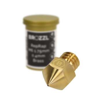 Duza Brozzl MK8 din alama ambalaj - diametru duza 0.6 mm - diametru filament 1.75 mm - Filamente3D.ro