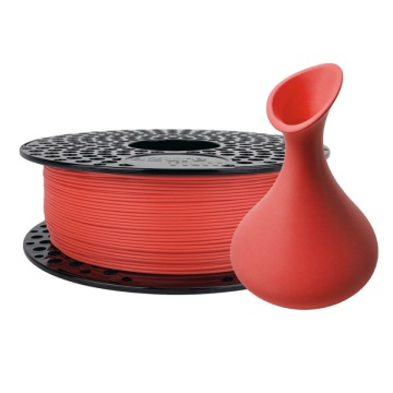 Filament 1.75 mm AzureFilm PLA Matte HS Coral (rosu-portocaliu) 1kg