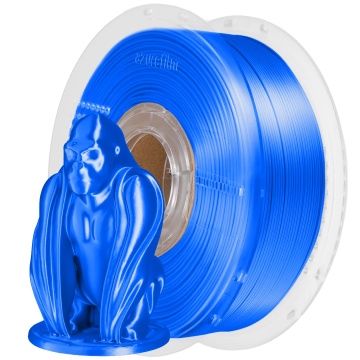 Filament 1.75 mm AzureFilm PLA Silk Ocean Blue (albastru) 1kg
