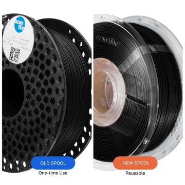 Diferenta intre rola veche si rola noua - Filamente3D.ro