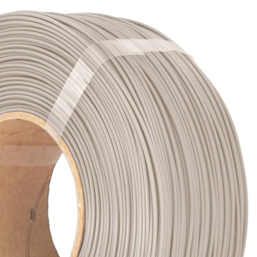 Detaliu rola de filament 1.75 mm AzureFilm ReFill PLA Matte HS Off-White (alb) 1kg - Filamente3D.ro
