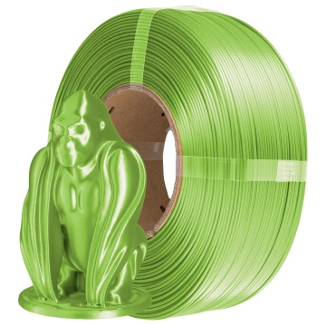 Filament 1.75 mm AzureFilm ReFill PLA Silk Pistachio Green (verde) 1kg