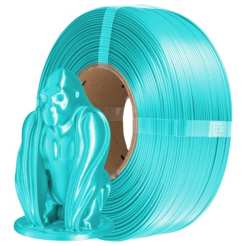 Filament 1.75 mm AzureFilm ReFill PLA Silk Tropical Teal (turcoaz) 1kg
