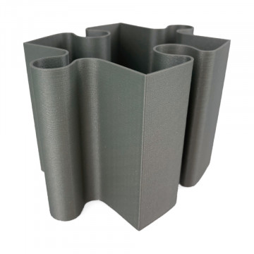 Piesa puzzle printata din filament Fiberlogy ASA Inox 750g - Filamente3D.ro