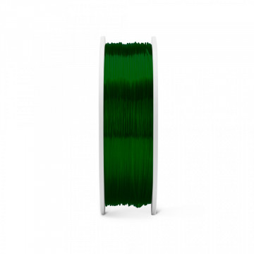 Lateral rola de filament Fiberlogy Easy PET-G Bottle Green Transparent 850g - Filamente3D.ro