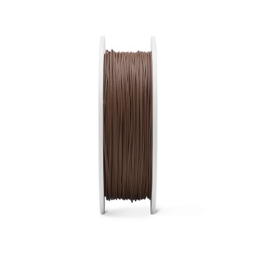 Lateral rola de filament Fiberlogy FiberWood Brown 750g - Filamente3D.ro