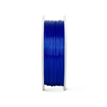 Lateral rola de filament 1.75 mm Fiberlogy HS PLA CLEAR Blue (albastru transparent) 850g - Filamente3D.ro