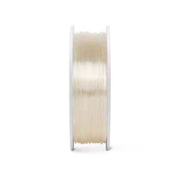 Lateral rola de filament 1.75 mm Fiberlogy HS PLA CLEAR Pure Transparent (transparent) 850g - Filamente3D.ro