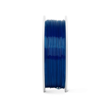 Lateral rola de filament 1.75 mm Fiberlogy HS PLA CLEAR Turquoise (turcoaz transparent) 850g - Filamente3D.ro