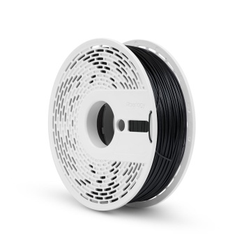 Filament 1.75 mm Fiberlogy Matte PET-G Black (negru) - RAL 9017 - 850g