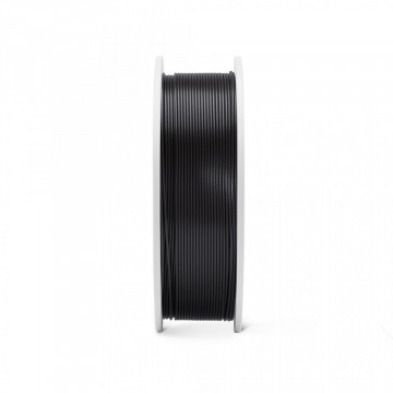 Lateral rola de filament Fiberlogy PLA Mineral Black 850g - Filamente3D.ro