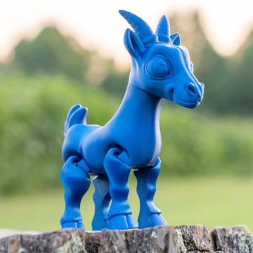 Vedere animal printat din  filament 1.75 mm Polymaker Panchroma CoPE Blue 1kg - Filamente3D.ro