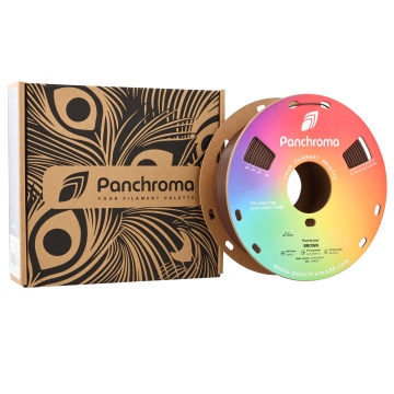 Ambalaj si rola de filament 1.75 mm Polymaker Panchroma CoPE Brown 1kg - Filamente3D.ro