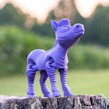 Calut fantastic printat din filament 1.75 mm Polymaker Panchroma CoPE Purple 1kg - Filamente3D.ro