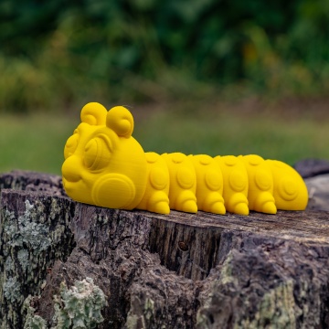Omida printata din filament 1.75 mm Polymaker Panchroma CoPE Yellow 1kg - Filamente3D.ro