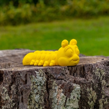 Vedere omida printata din filament 1.75 mm Panchroma CoPE Yellow (galben) 1kg - Filamente3D.ro